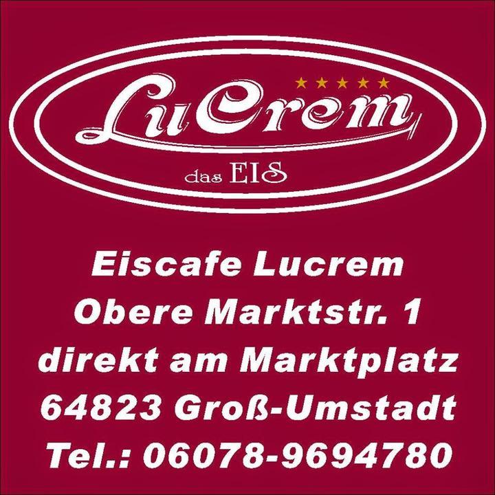 Eiscafe LuCrem • Das Eis